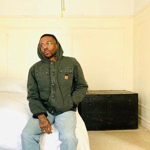 Carhartt Bartlett Sherpa-Lined Jacket-Forest Green